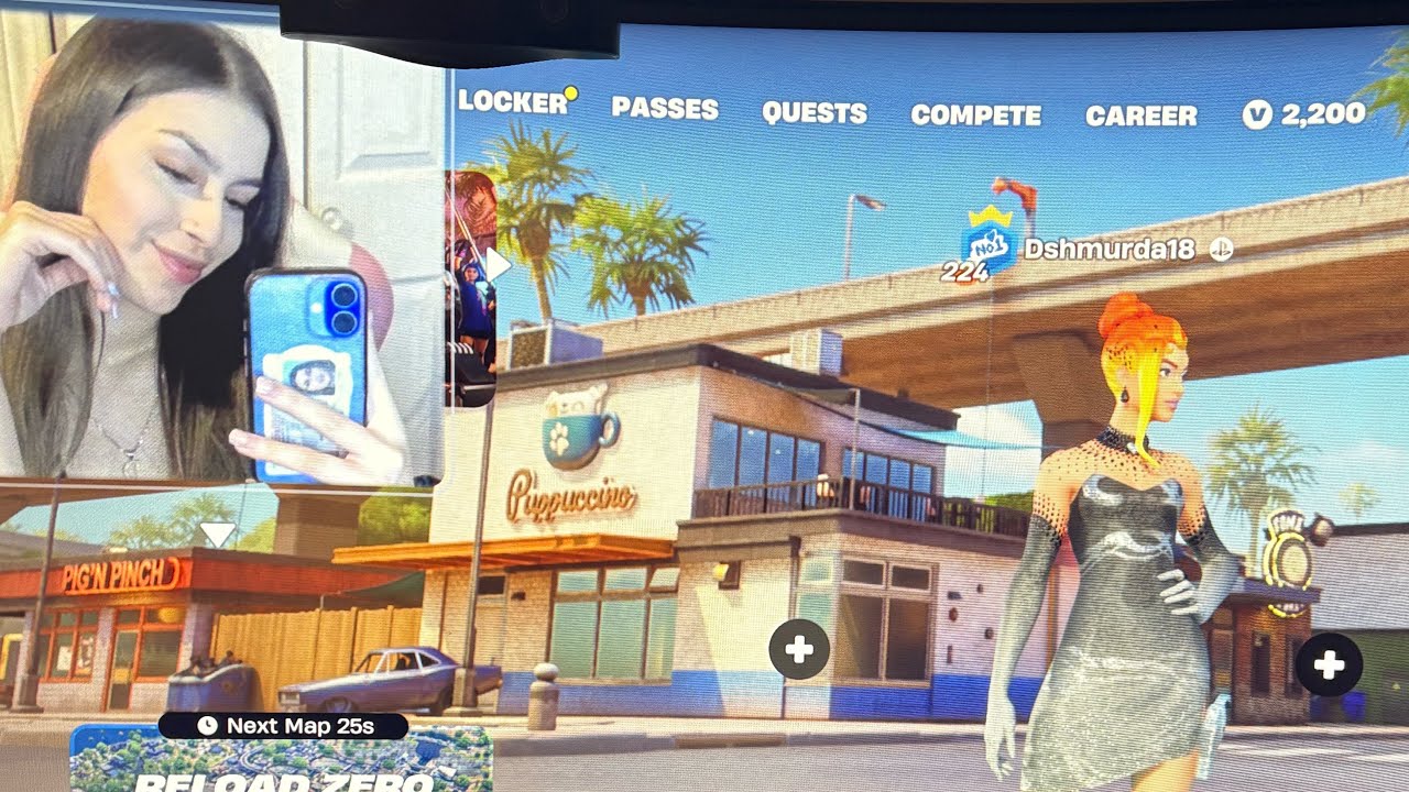 PLAYING FORTNITE RELOAD