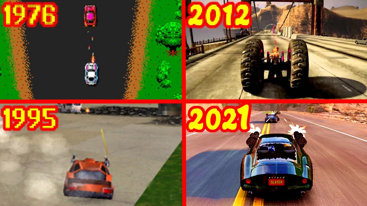 træner jeg er sulten meget Evolution of Car Combat Games ( 1976-2021 ) - YouTube