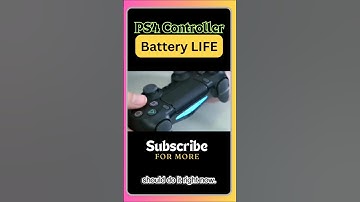 Double Your PS4 Controller Battery LIFE #shorts #youtubeshorts .1