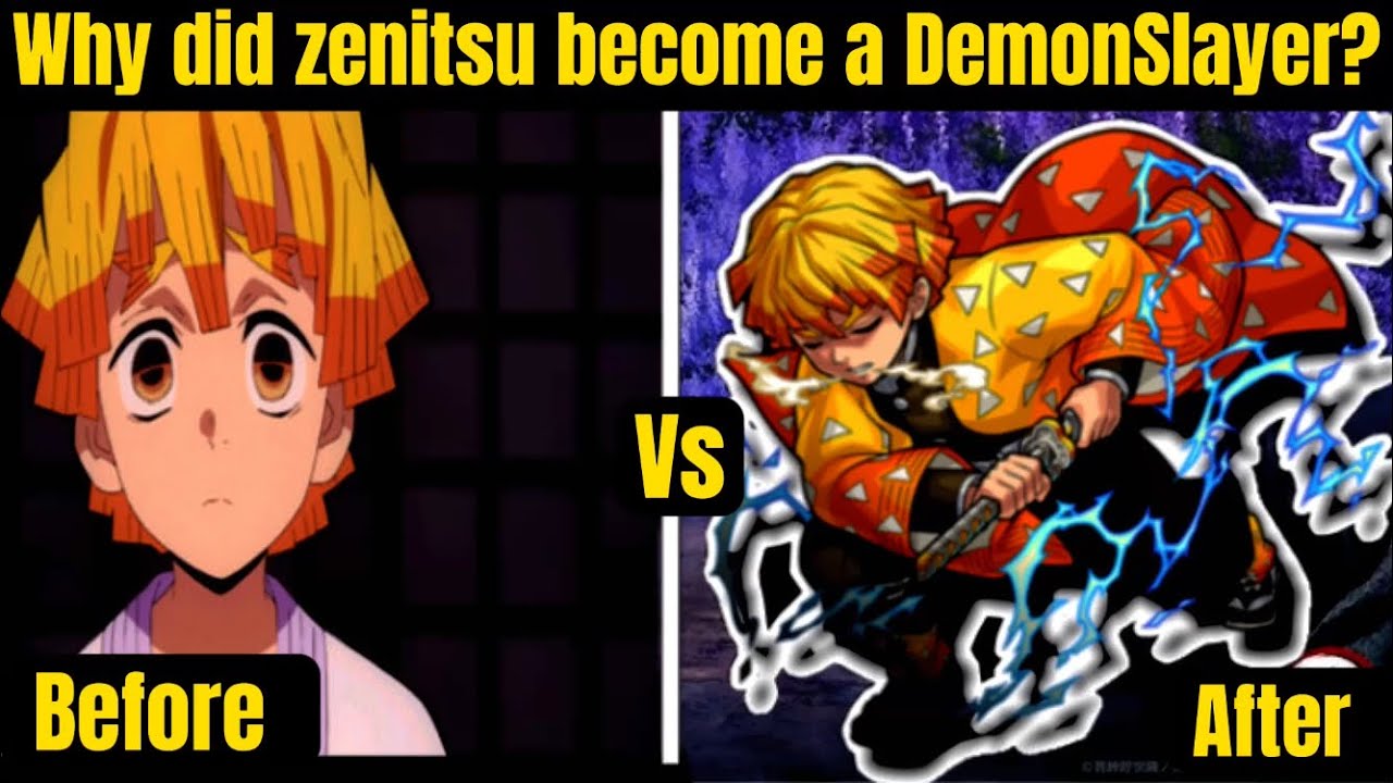 Why did zenitsu a DemonSlayer? YouTube