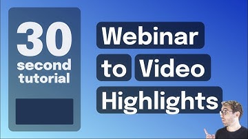 Webinar Into Video Highlights | Type Studio #shorts