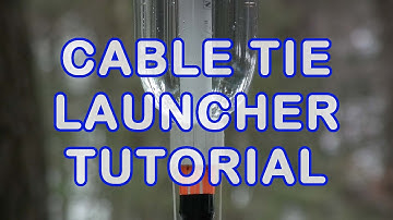 How to make a Clark Cable Tie Release Mechanism for a Water Rocket