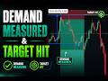Demand Measured Perfectly 🎯 | Target Hit Trading Setup|DemandZone #SmartMoney #cryptotrading