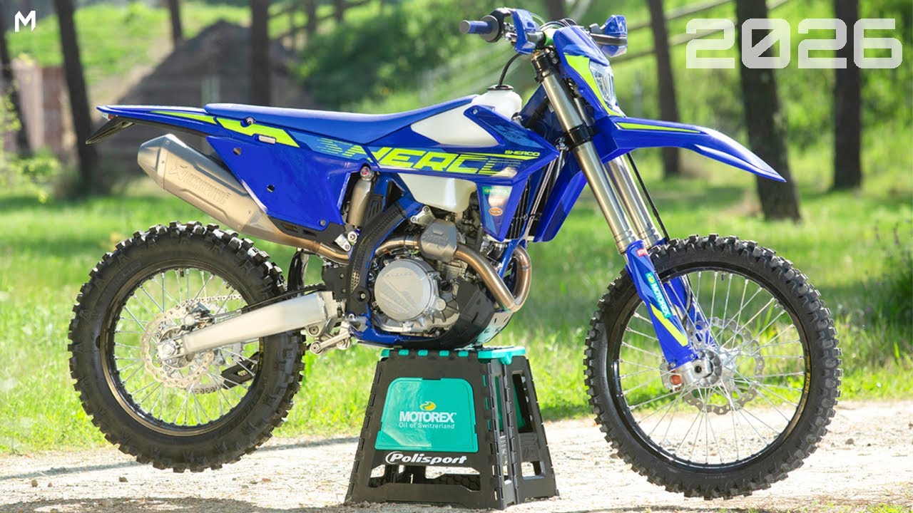 ¡NUEVAS SHERCO 4T 2026! / MAZA