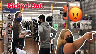 KICKED OUT OF WALMART