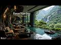 Tranquil Forest View Jazz Retreat Room Soft Background Jazz With Nature Sounds To Ease Stress