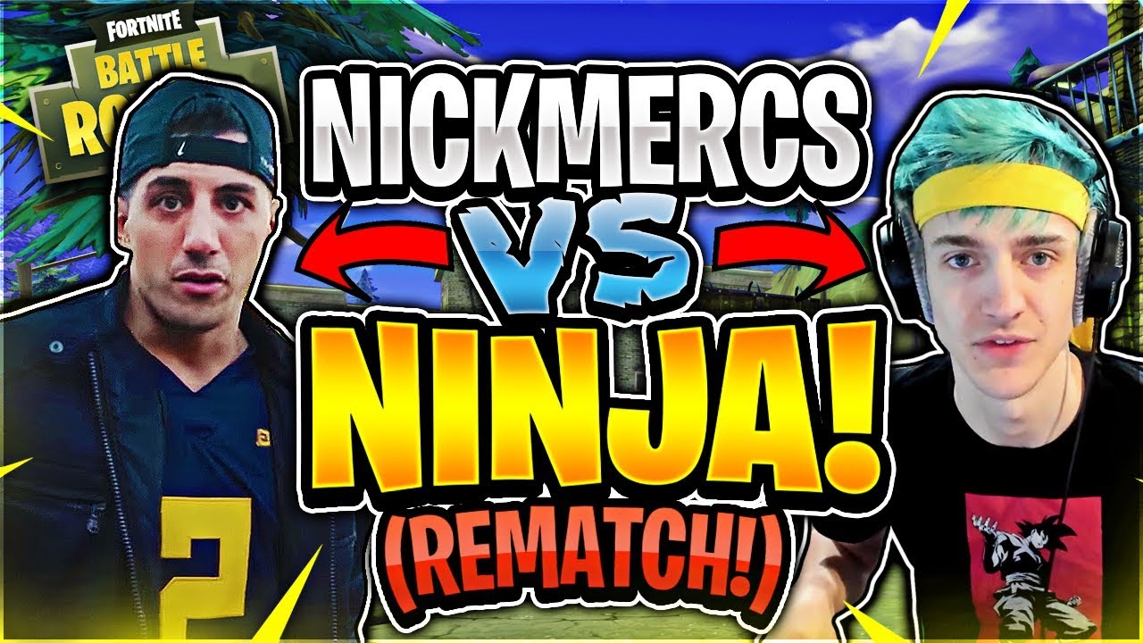 NICKMERCS VS. NINJA REMATCH! (Fortnite Battle Royale)