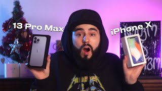 iPhone 13 Pro Max VS. iPhone X. Стоит ли переходить на 13 Pro Max с iPhone X?