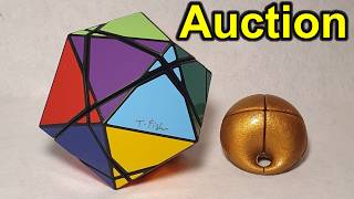 My best ever quality puzzle - Icosahedron Skewb & Cyclide @TonyFisherPuzzles