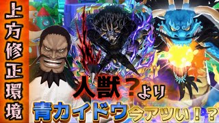 【リーグ】上方修正のおかげで青カイドウが余裕で環境舞える！！上方修正バンザイ！！↑↑【バウンティラッシュ】