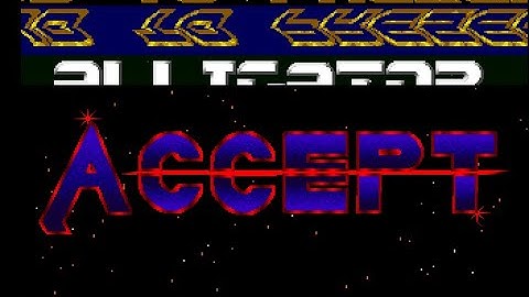 First Intro by Accept Germany - Amiga Intro (1989)