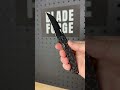 Wixco Wortex WX16-B - 3.1" 14C28N Black PVD Blade, Black Shredded Carbon Fibre Handle
