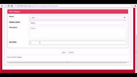 How to Manage your Product Categories on your Storefront.com.ng Online Store