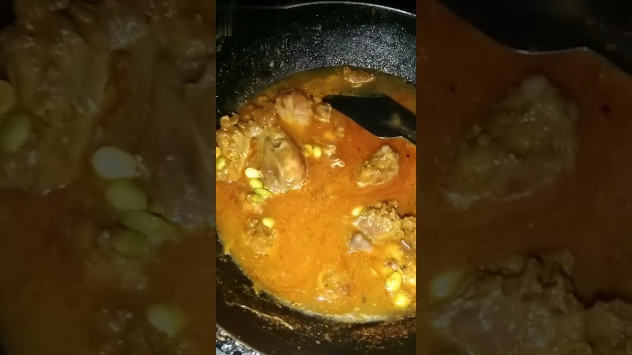 শিমের বিচি দিয়ে মুরগির মাংস রান্না রেসিপি #foryou #cookingrecipe #youtubevideo 