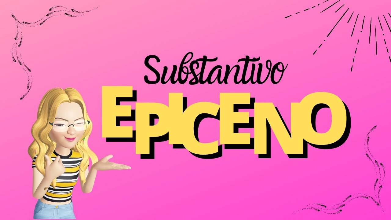 Substantivo epiceno - YouTube