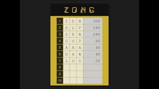 ZIM Bubbling: 09. Leader Board - #HTML #Canvas #JavaScript, #CreateJS, #ZIMjs