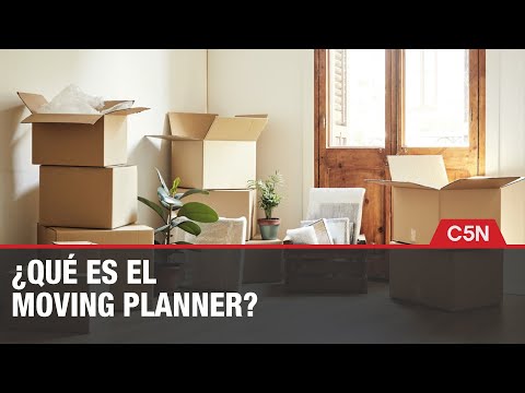 Una MOVING PLANNER ORGANIZA tus MUDANZAS
