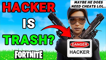Spectating A Hacker Who Needs Cheats (Aimbot + Wall Hacks) Exposing Fortnite Cheaters