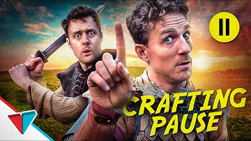 Pausing the game to craft items