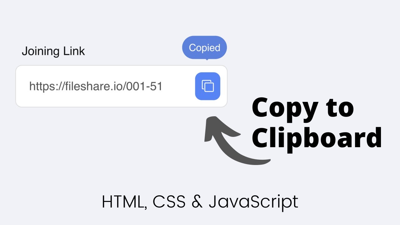 Php Copy Text To Clipboard