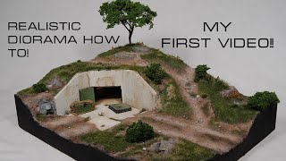 How to Make a Realistic Bunker diorama... Almost