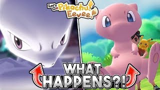 What Happens When You Battle Mewtwo With Mew In Pokemon Let's Go Pikachu & Eevee?