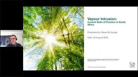 Vapor Intrusion Webinar: Current state of practice in South Africa