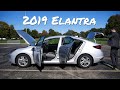 2019 Hyundai Elantra SEL // review, walk around, and test drive // 100 rental cars