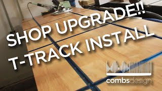Husky Workbench T-Track Upgrade