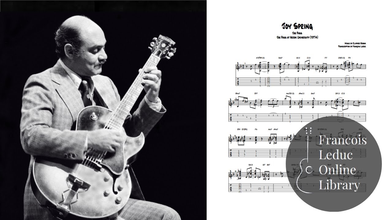 Joy Spring - Joe Pass (Transcription)