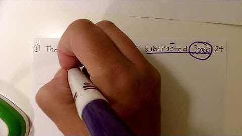 Writing expressions.  5OA.2