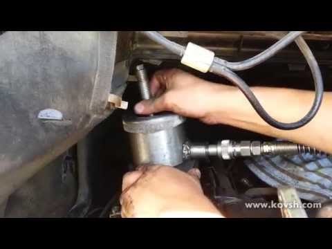 Съем форсунки на MERCEDES-BENZ SPRINTER 313 CDI