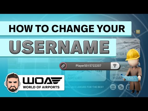Change Your Username in World of Airports and Link Your Account to the Cloud