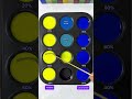 Guess the color Challenge 80% Yellow + 20% Ultramarine = ? #colormixing #satisfying