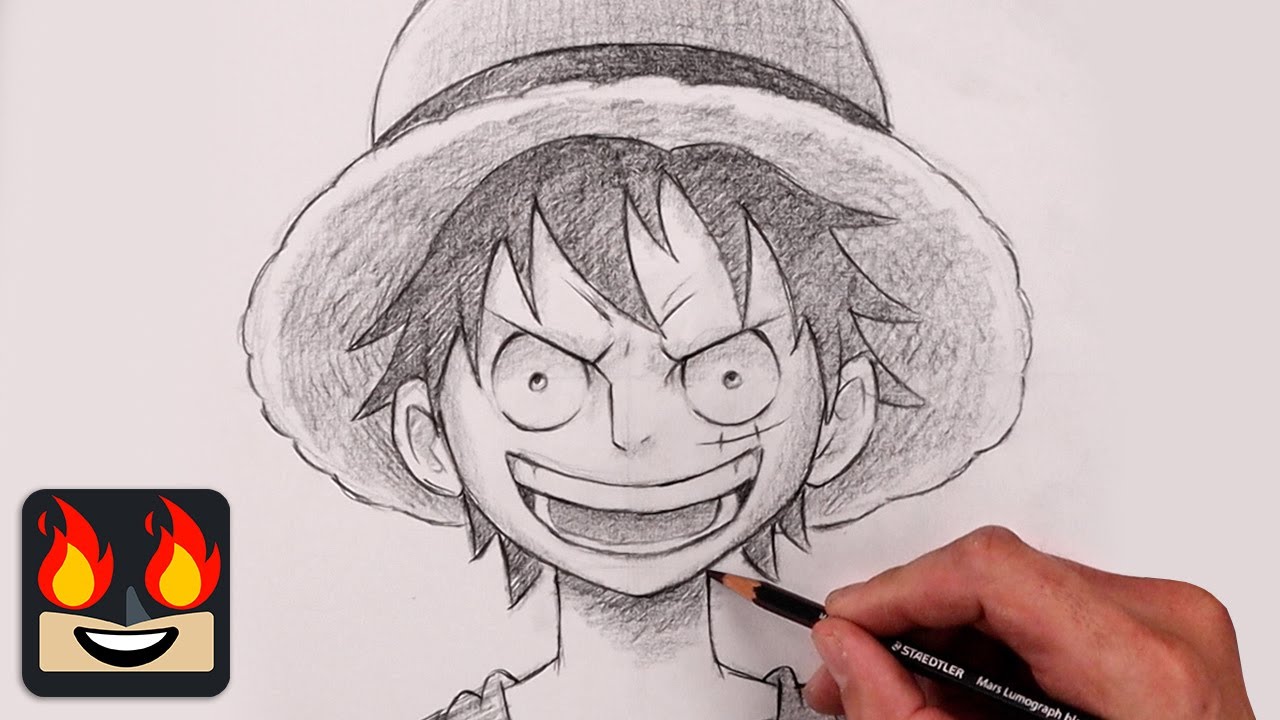 How to Draw Luffy from One Piece  Nil Tech  shopniltech