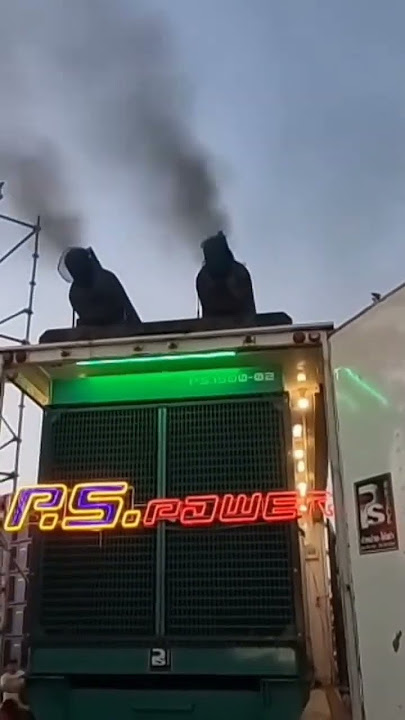 GENSET CUMMINS 1500KVA NGEBULL HOREG CABANG THAILAND #brewox #soundsystem #viral #shorts