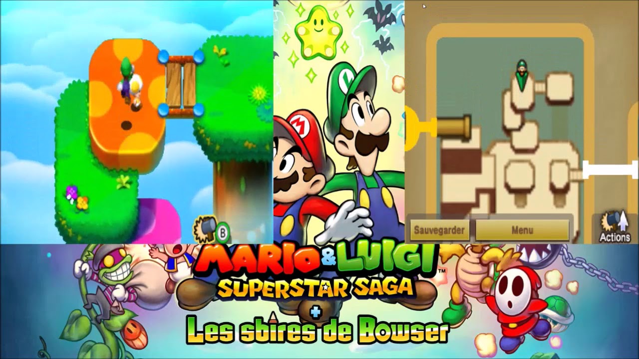 MARIO ET LUIGI SUPERSTAR SAGA 3DS : ÉPISODE 17 : Saute mouton boule de