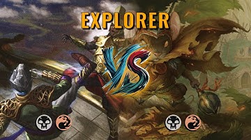 MTG Explorer - Rakdos Midrange by Warped Concept VS Rakdos Aggro by mewtwo2oo9