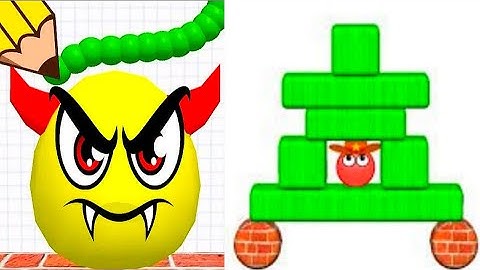 Draw to Smash Puzzle VS Hide Ball Brain Teaser Logic || Gameplay Walkthrough  2Mix