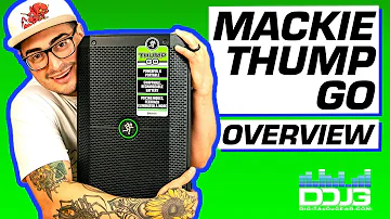 DJ Anywhere You Want! Mackie Thump GO 8″ Portable Battery Powered Loudspeaker Overview