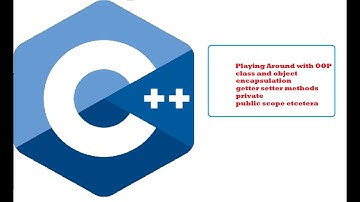 getter setter methods and encapsulation