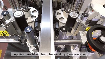Front & Back Tamper Evident Machine by Tadbik Systems