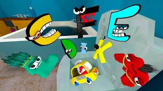 😍 ALPHABET LORE 3D SANIC CLONES MEMES ROBLOX RAINBOW FRIENDS ROBLOX DOORS SPARTAN KICKING in Gmod !