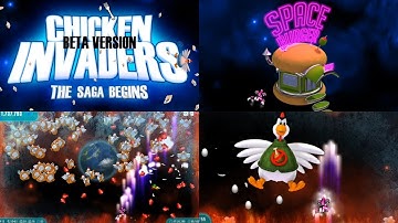 Chicken Invaders Episode 1: The Saga Begins (BETA + Summer) Gameplay