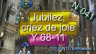 Miniatura de "Jubilez, criez de joie - (Y 68-11) - N°041"