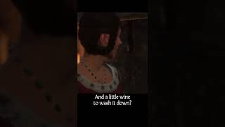 wash something down — Kingdom Come : Deliverance dialogue scene