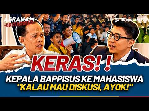 [FULL] Marak Demo, Kepala Bappisus Tantang Mahasiswa: Kalau Mau Diskusi, Ayok! | NTV