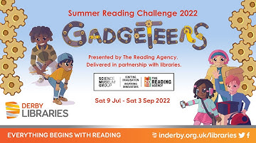 Gadgeteers Summer Reading Challenge 2022 - Join Derby Libraries