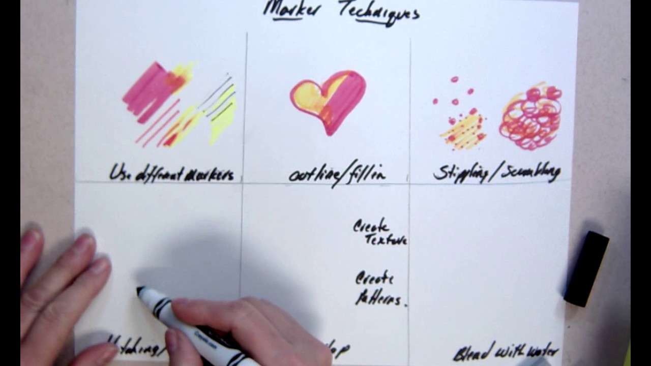 Marker Techniques - YouTube