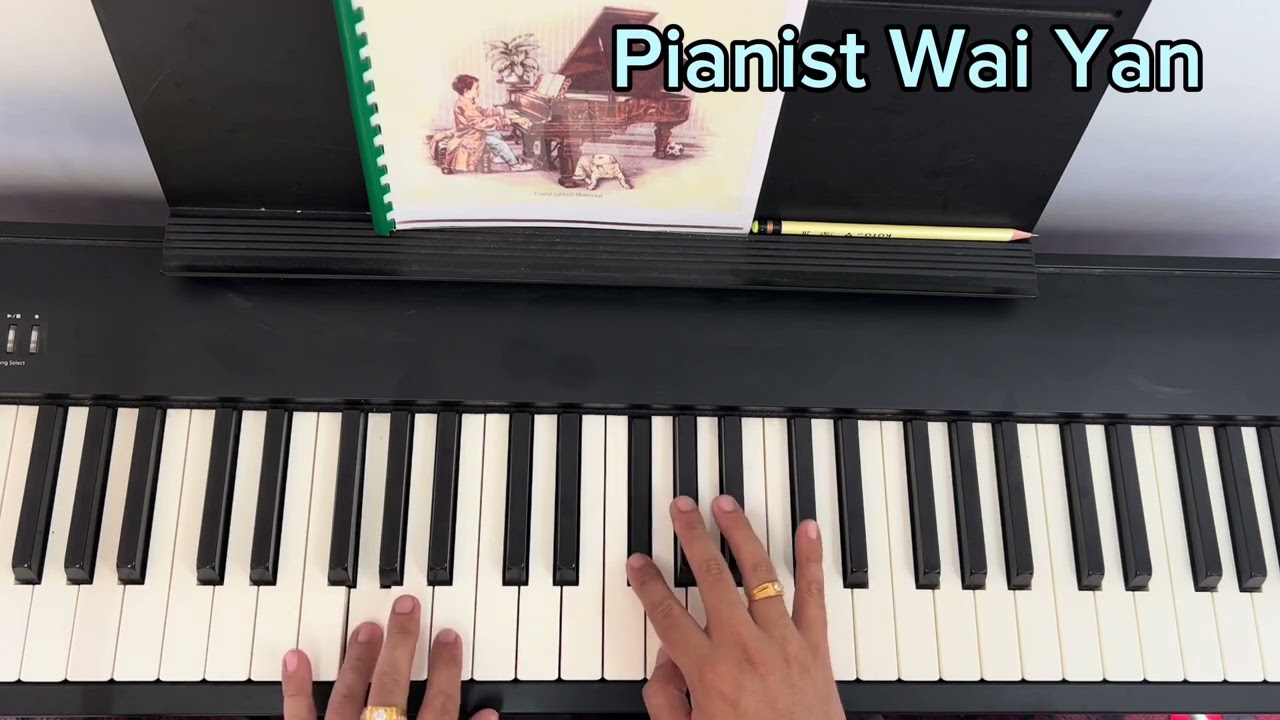 မေတ္တာဖျန်းမှလန်းဆန်းမယ် ပထမအပိုဒ်#pianotutorial